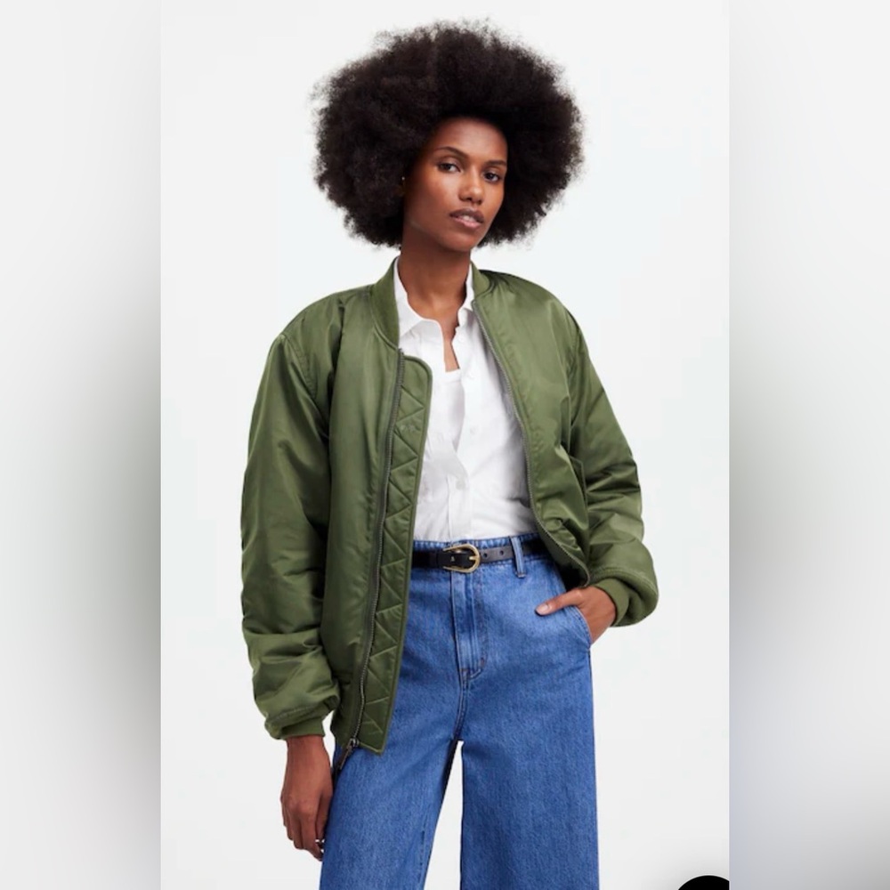 Madewell x Alpha Industries MA-1 Flight Jacket size Small